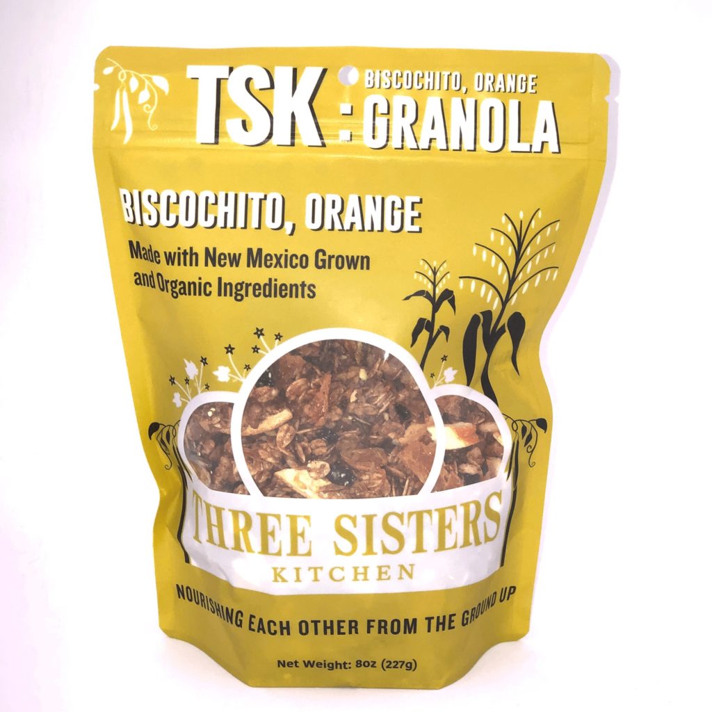 Biscochito, Orange Granola 8 oz Three Sisters Kitchen