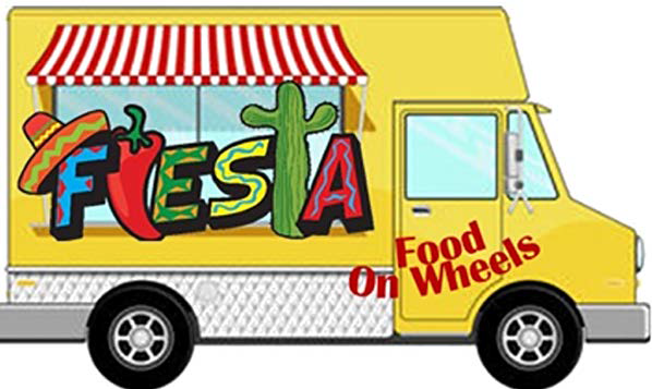 Fiesta Mexican Food Truck Logo