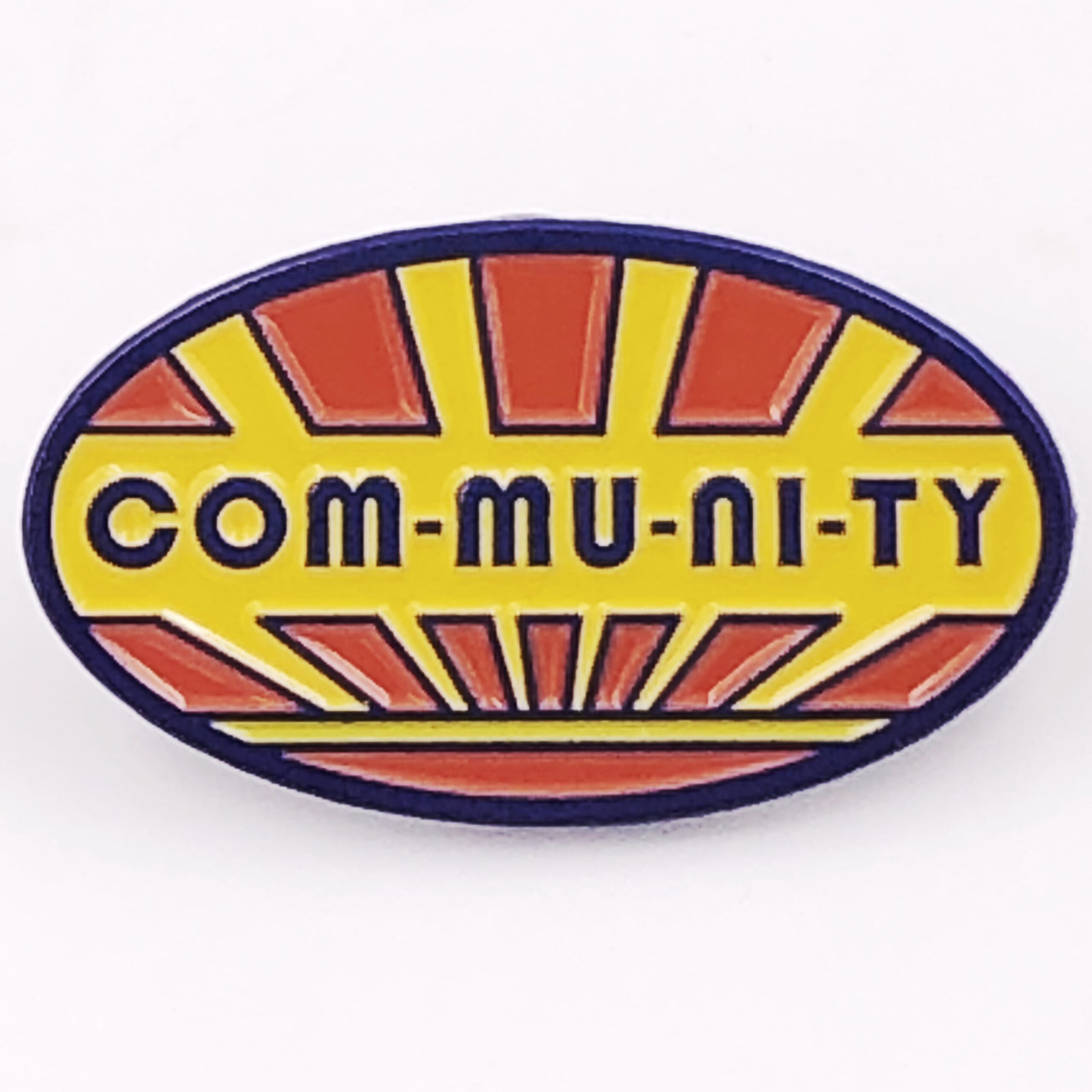 #OurNutritionalValues “Community” Enamel Pin