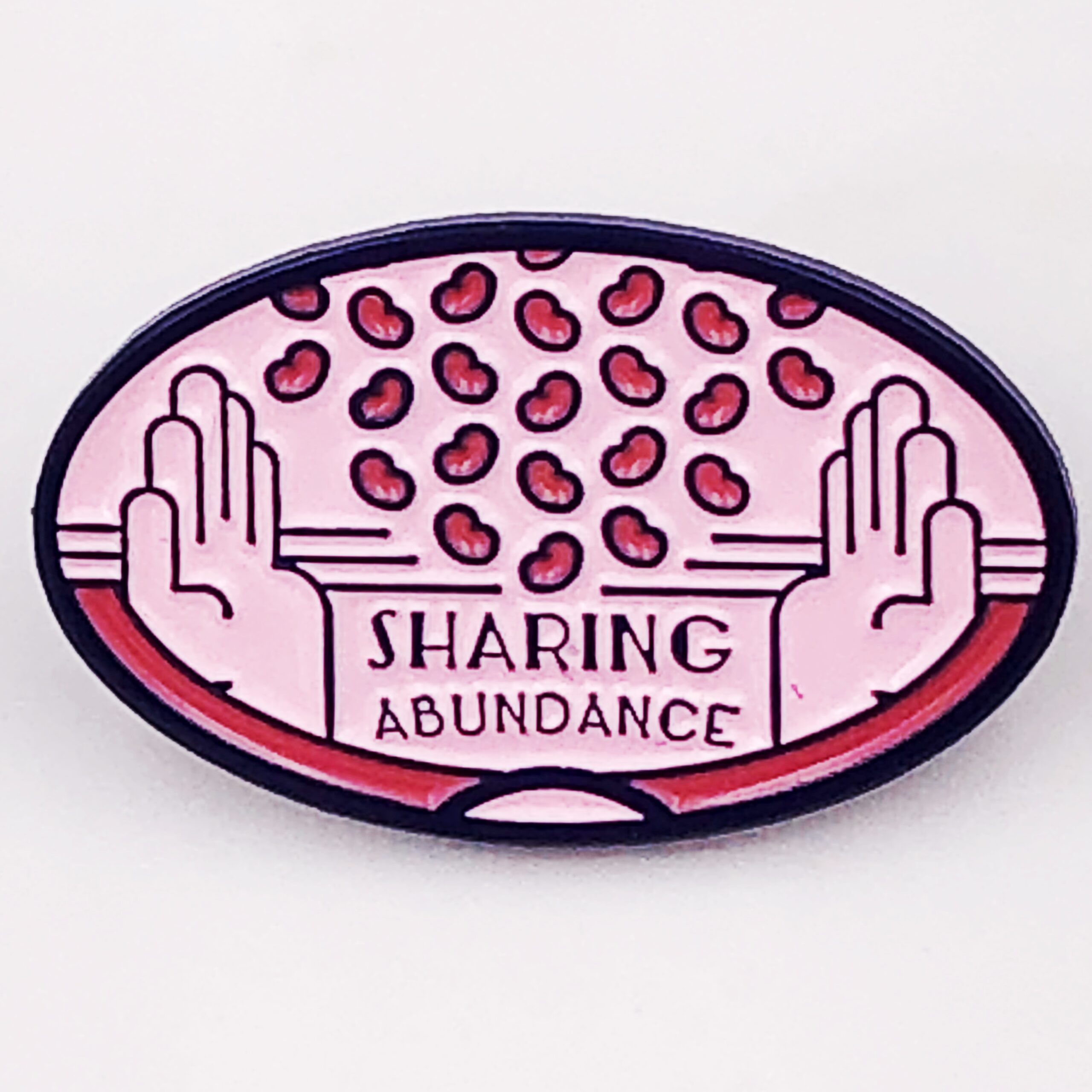 #OurNutritionalValues “Sharing Abundance” Enamel Pin